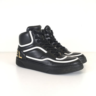 Chanel High Top Sneakers