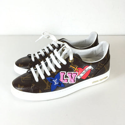 Louis Vuitton Monogram Sneakers Size 35