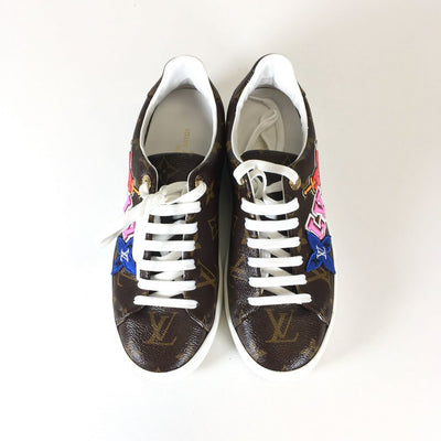 Louis Vuitton Monogram Sneakers Size 35