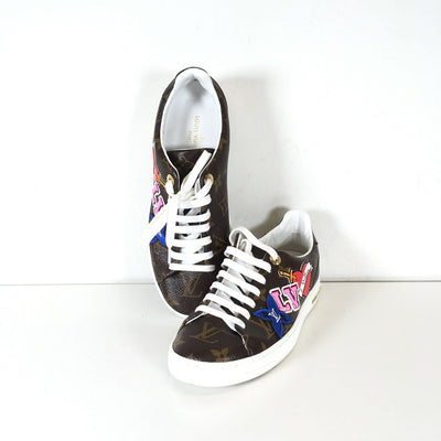 Louis Vuitton Monogram Sneakers Size 35