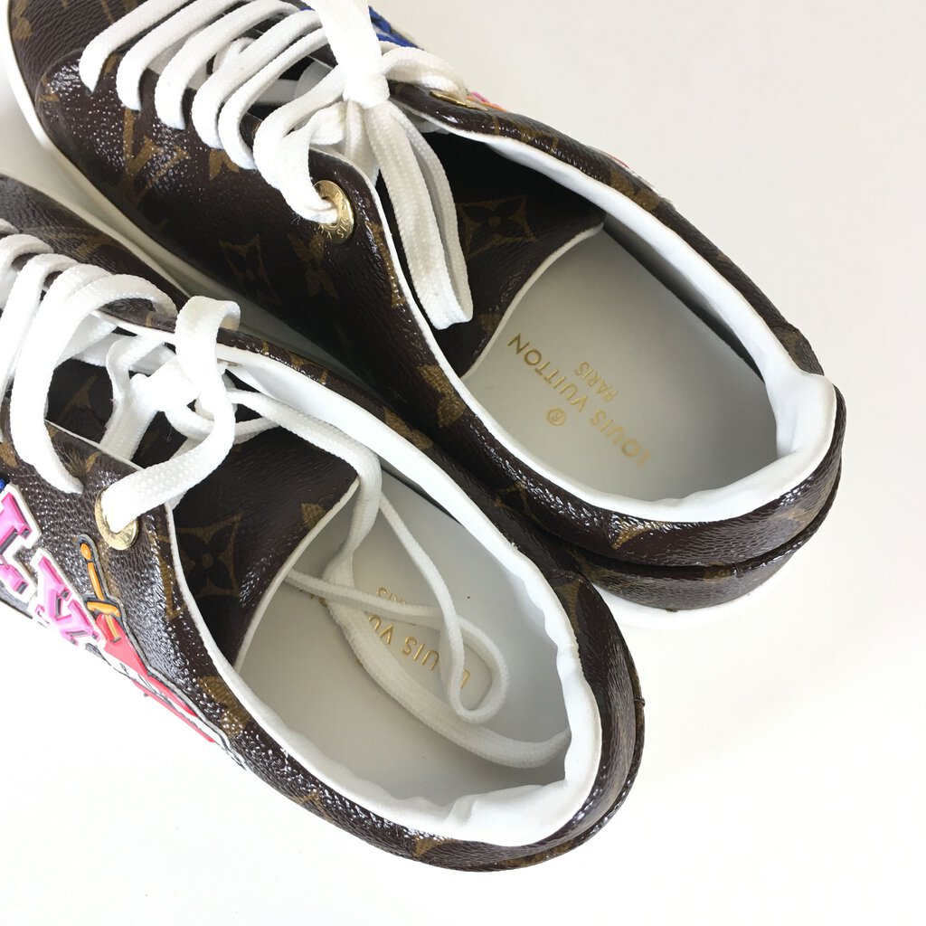 Louis Vuitton Monogram Sneakers Size 35