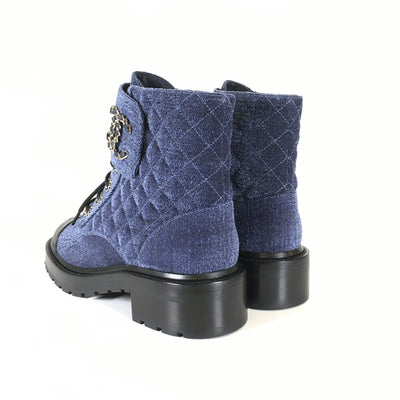 Chanel Combat Boots