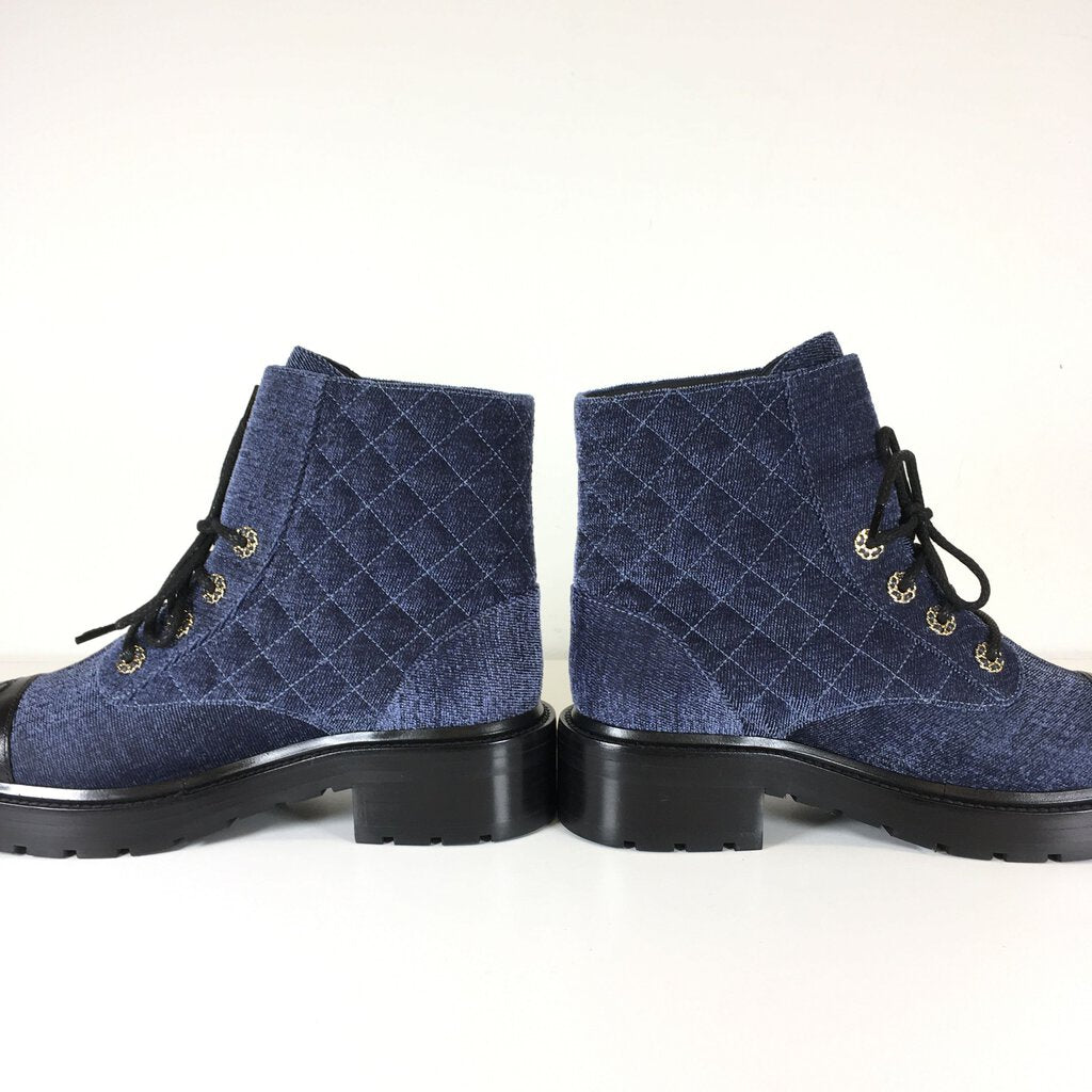 Chanel Combat Boots