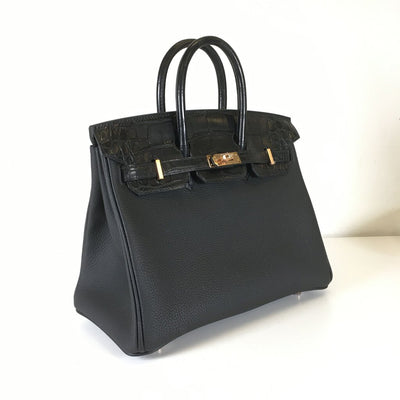 Hermes Birkin 25 Touch Black Matte