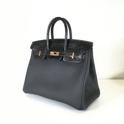 Hermes Birkin 25 Touch Black Matte