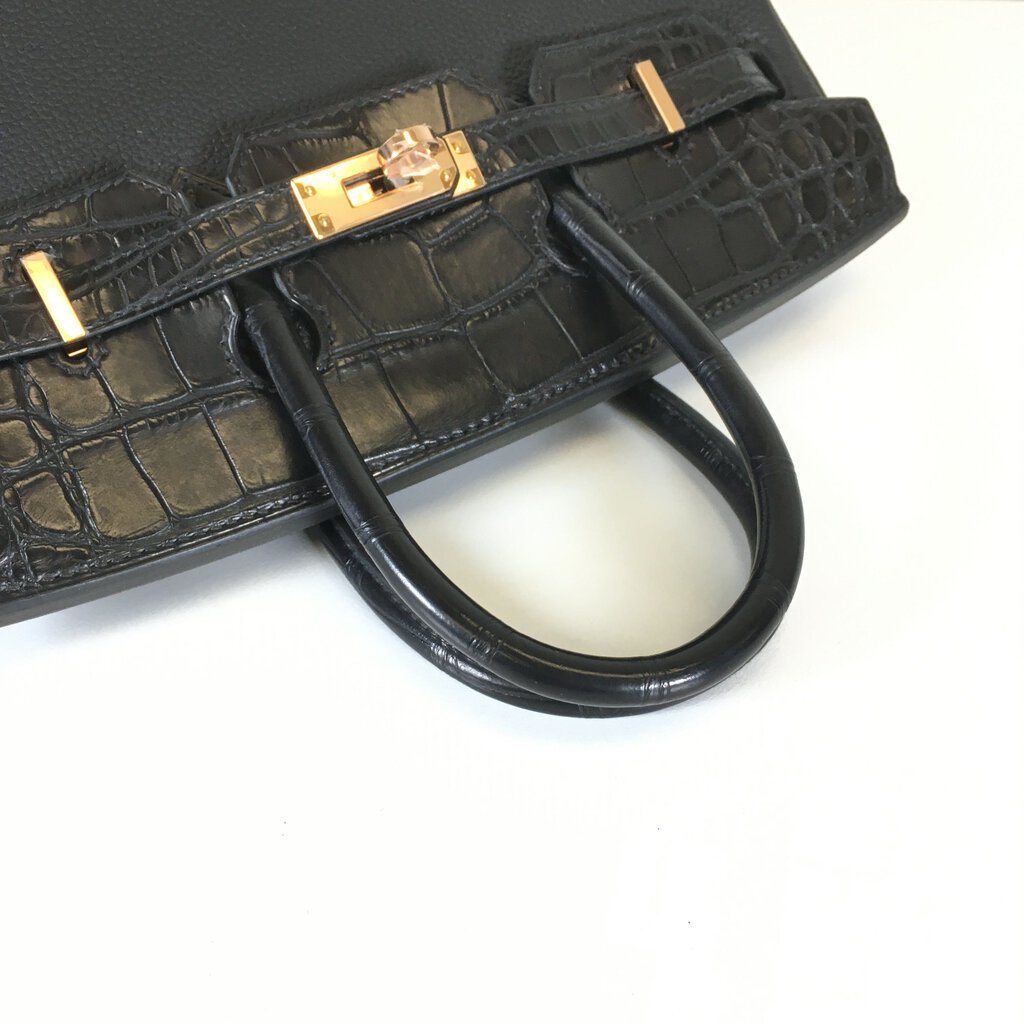 Hermes Birkin 25 Touch Black Matte