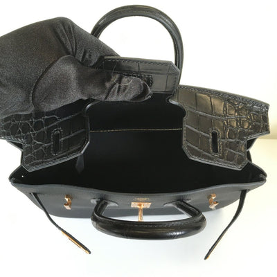 Hermes Birkin 25 Touch Black Matte