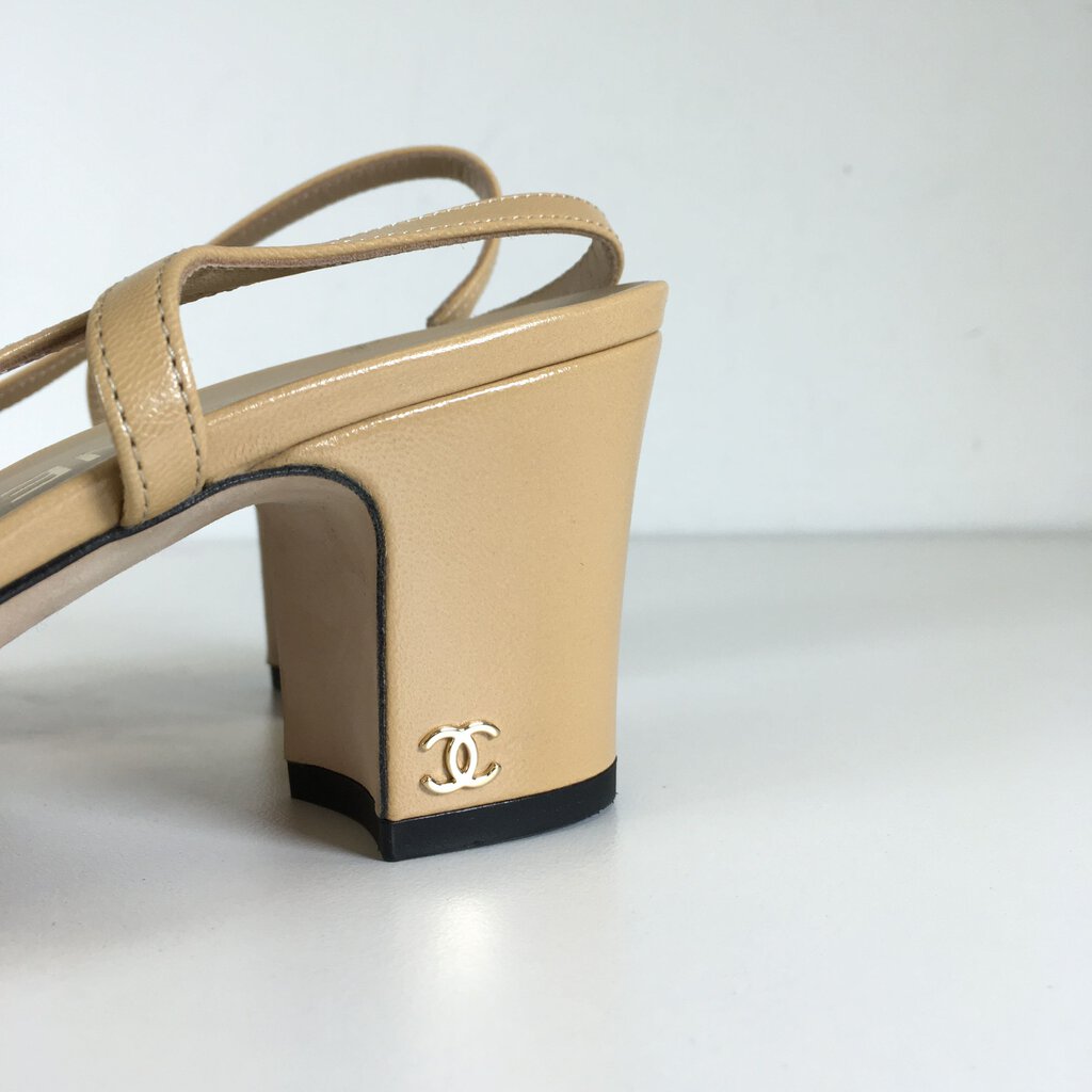 Chanel Slingback Heels