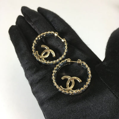 Chanel Hoop Earrings