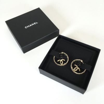 Chanel Hoop Earrings