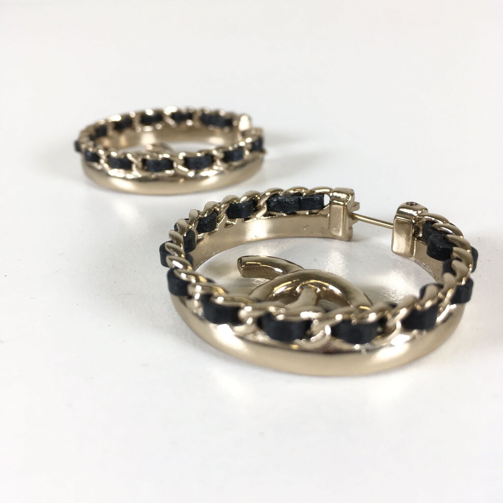 Chanel Hoop Earrings