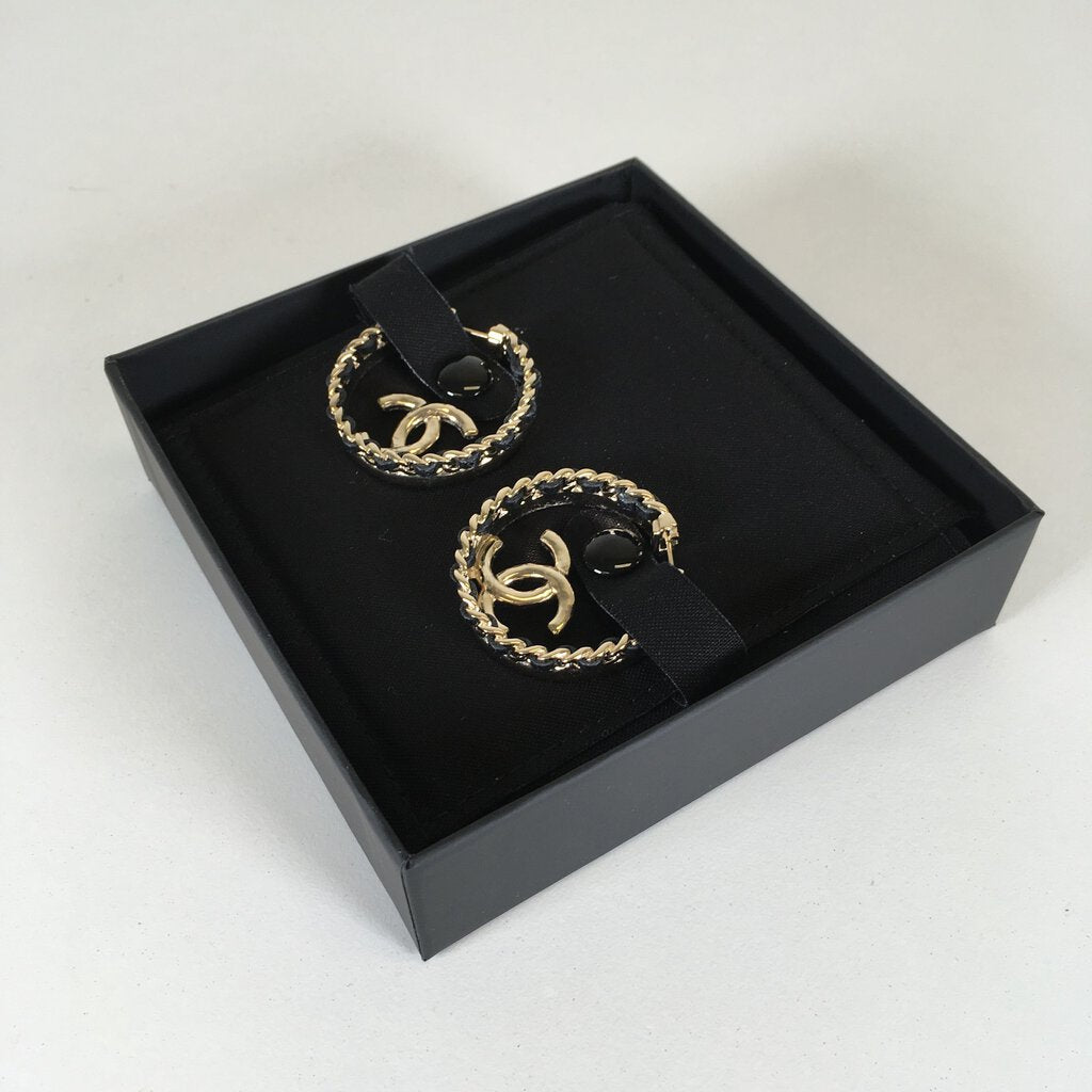 Chanel Hoop Earrings