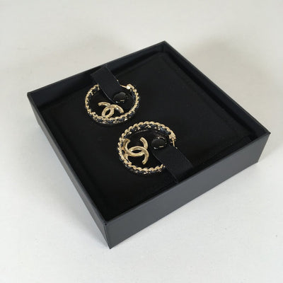 Chanel Hoop Earrings