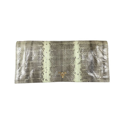 Prada Snakeskin Clutch