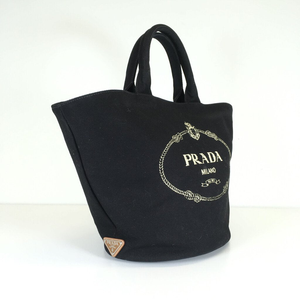 Prada Canapa Canvas Tote