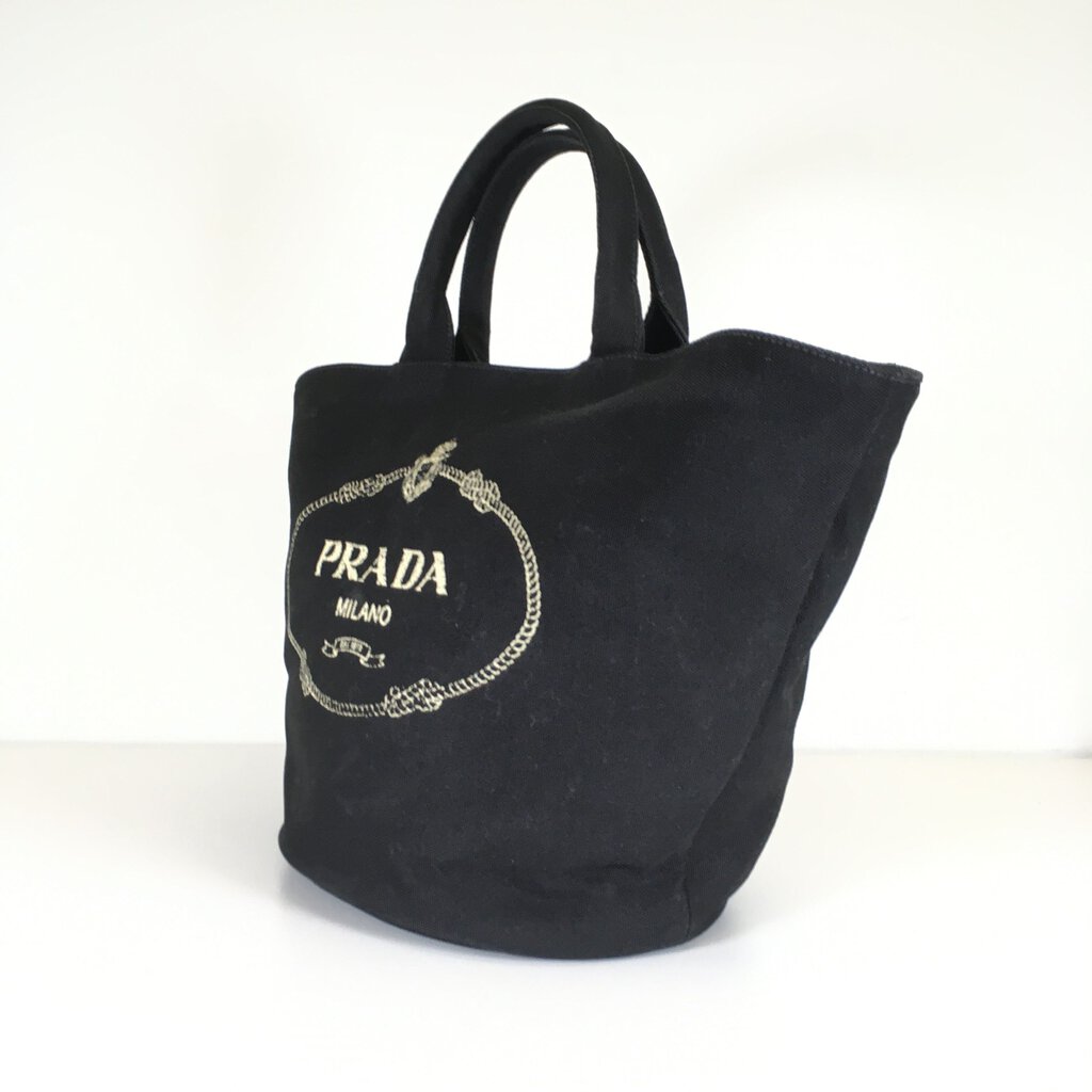 Prada Canapa Canvas Tote