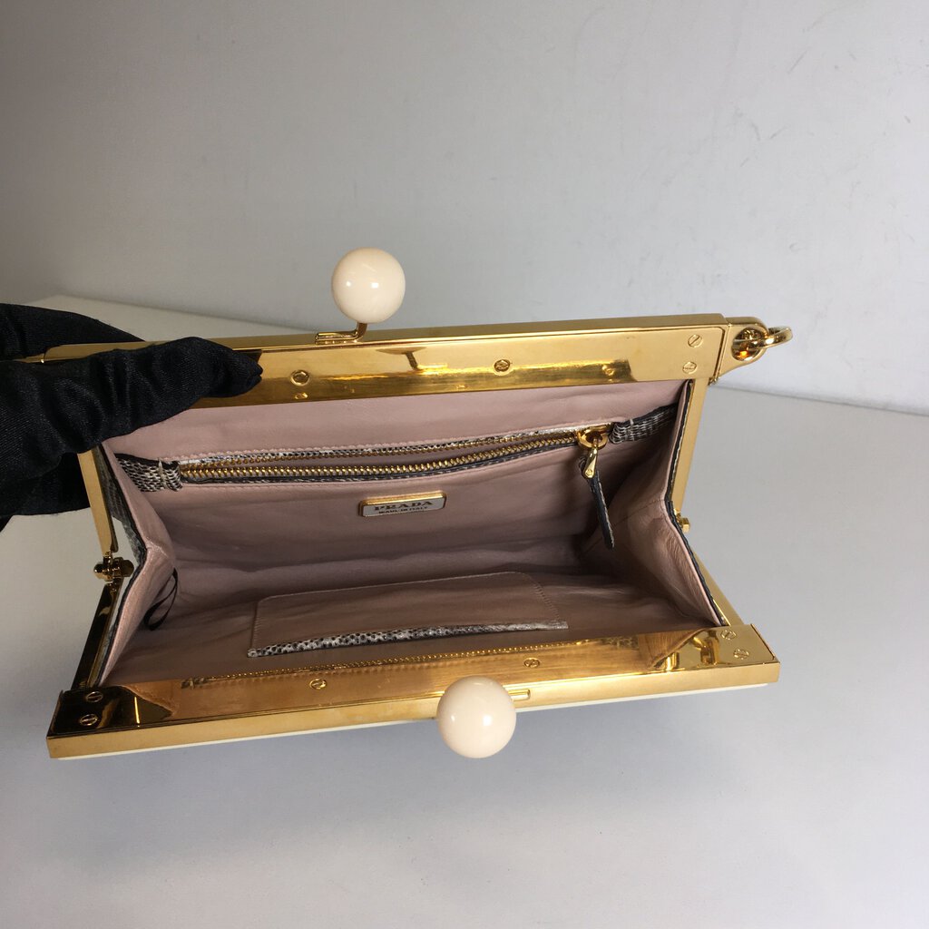 Prada Himalayan Clutch