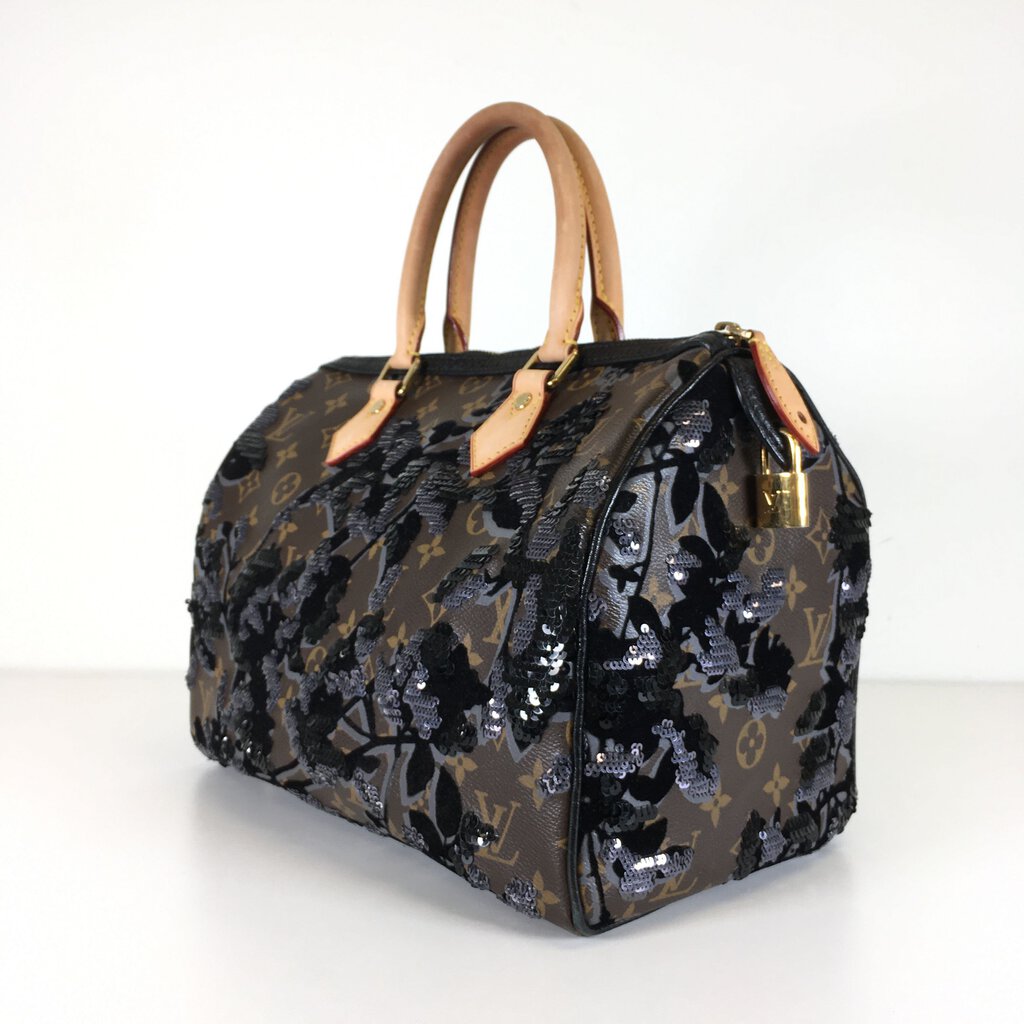 Louis Vuitton Fleur de Jais Speedy 30