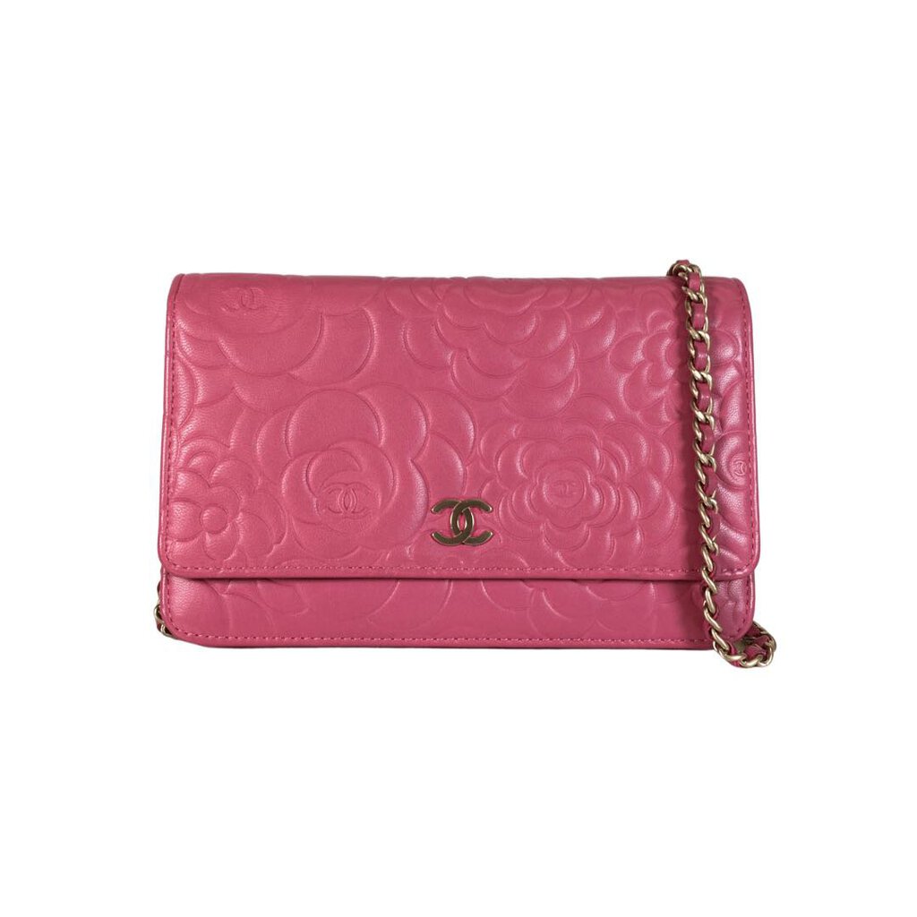 Chanel Camellia Wallet on Chain