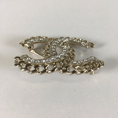 Chanel Gold Brooch