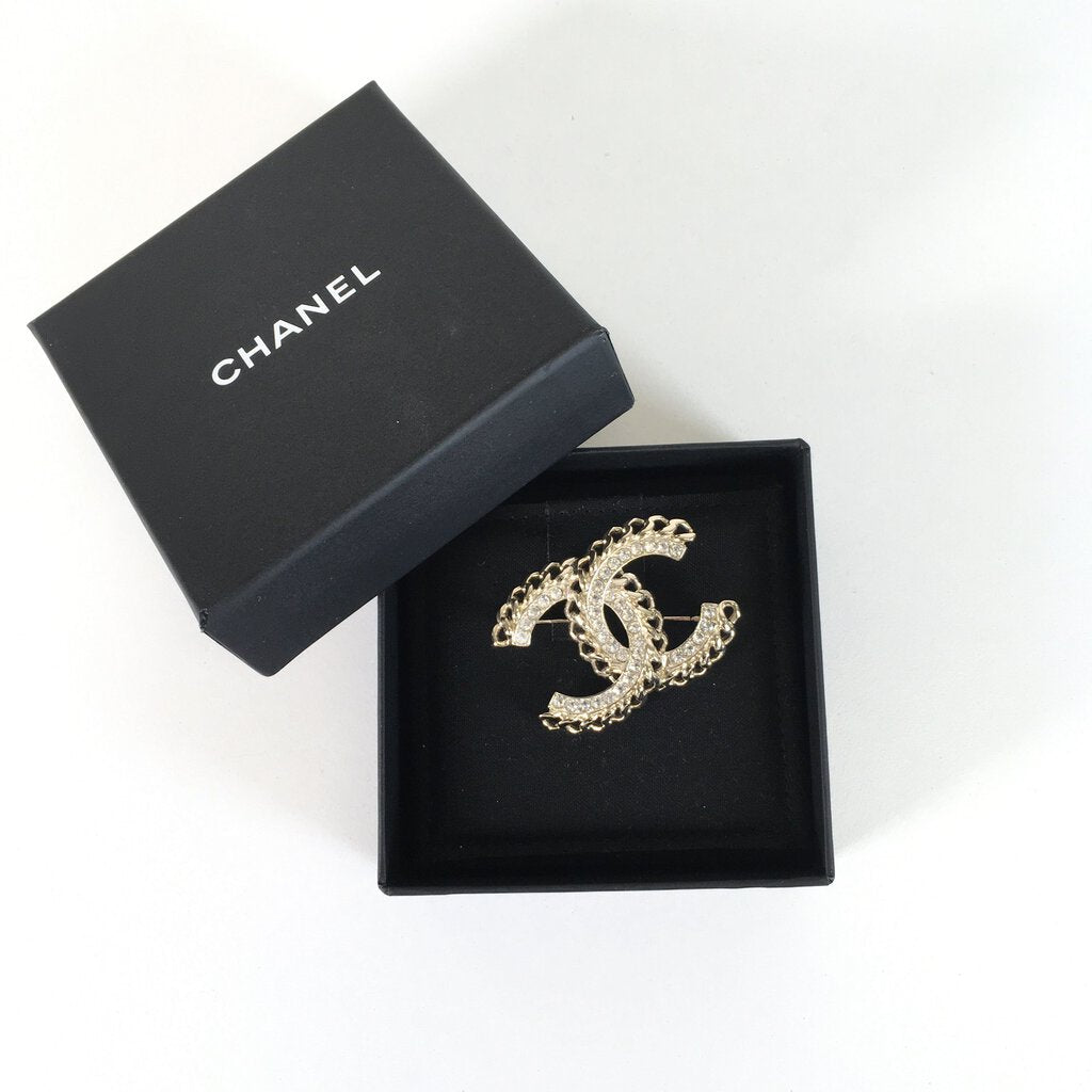 Chanel Gold Brooch