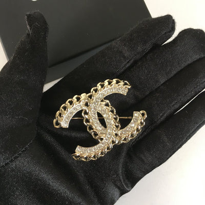 Chanel Gold Brooch