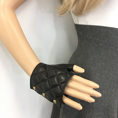 Chanel Fingerless Gloves