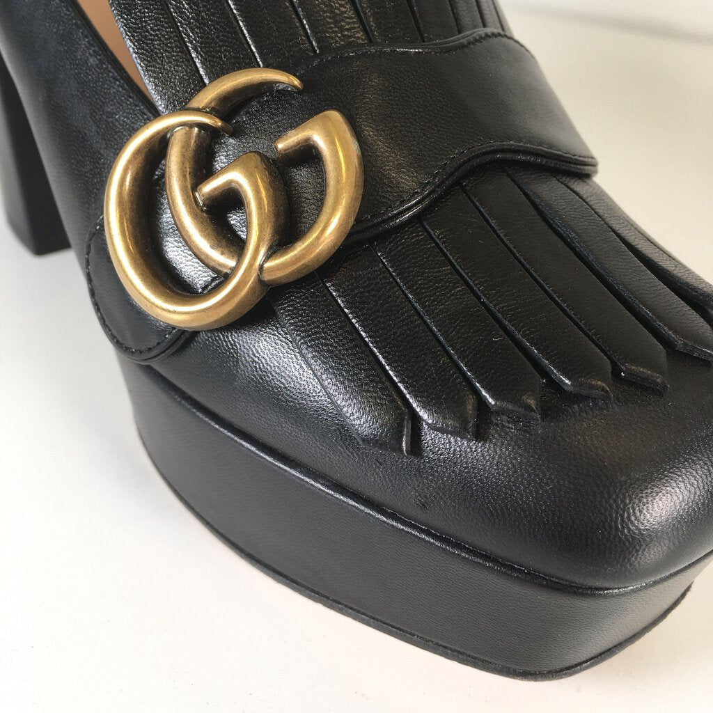 Gucci Marmont Platform Pumps