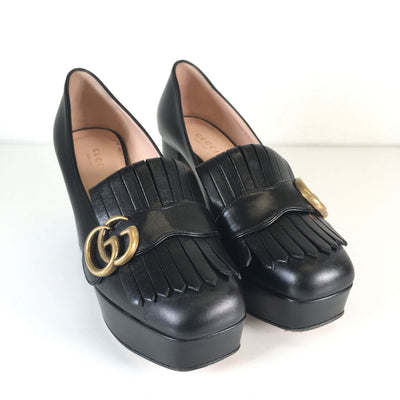 Gucci Marmont Platform Pumps