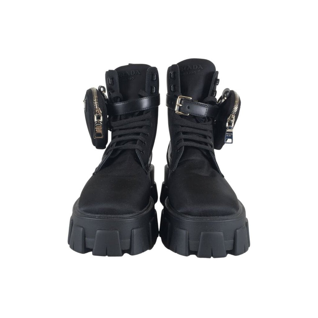 Prada Monolith Nylon Boots