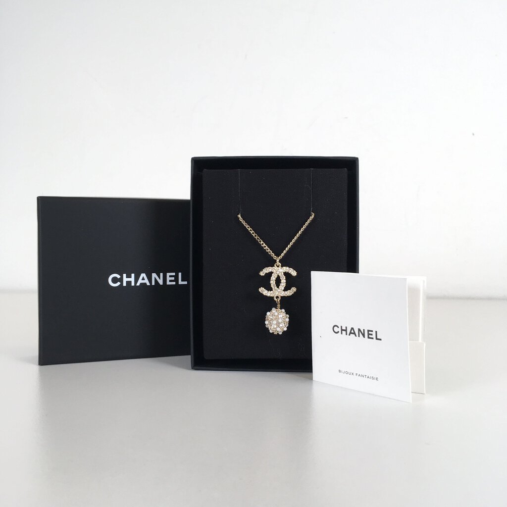 Chanel Pearl Ball Necklace