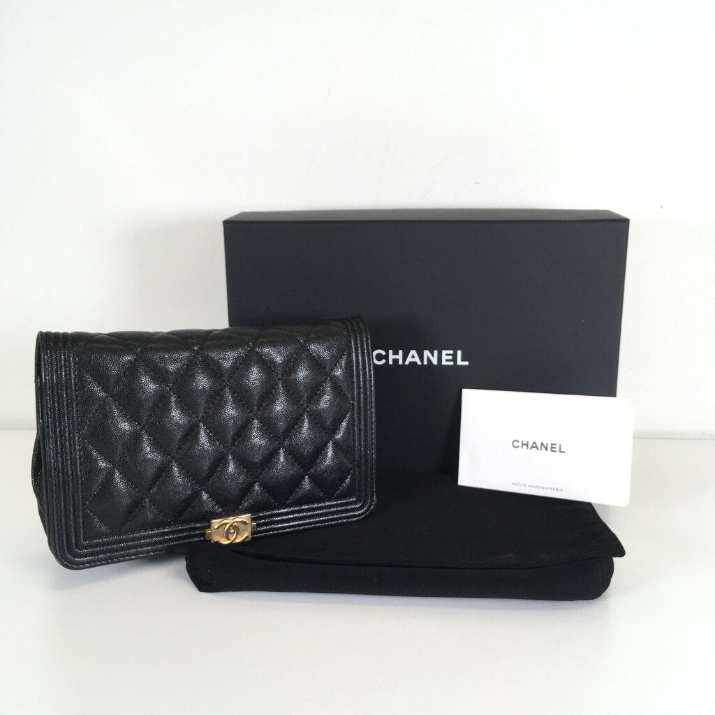 Chanel Boy Wallet on Chain