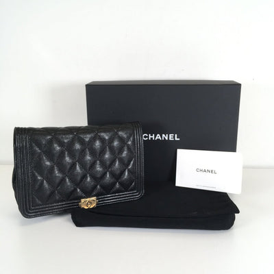 Chanel Boy Wallet on Chain