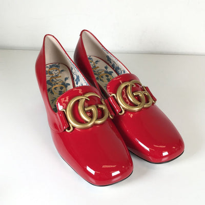 Gucci Marmont Patent Pumps