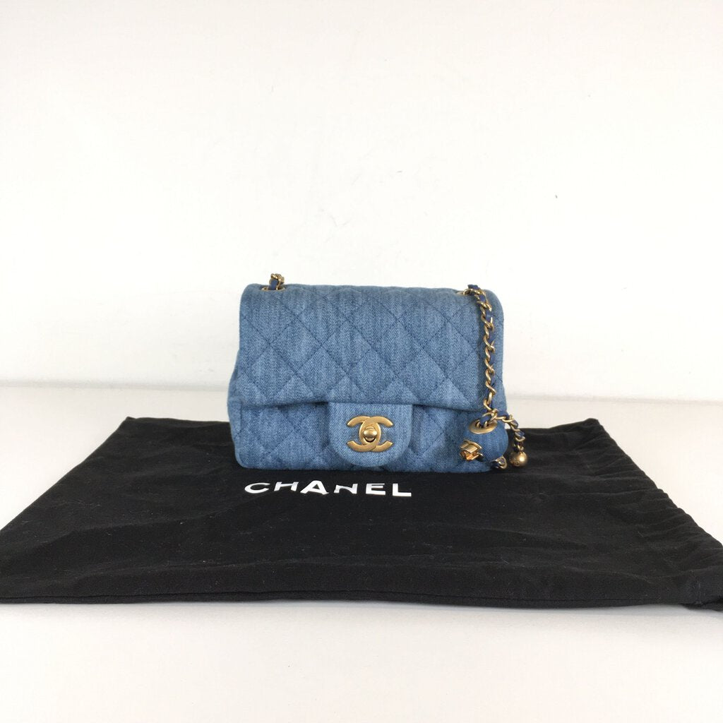 Chanel Mini Square Pearl Crush