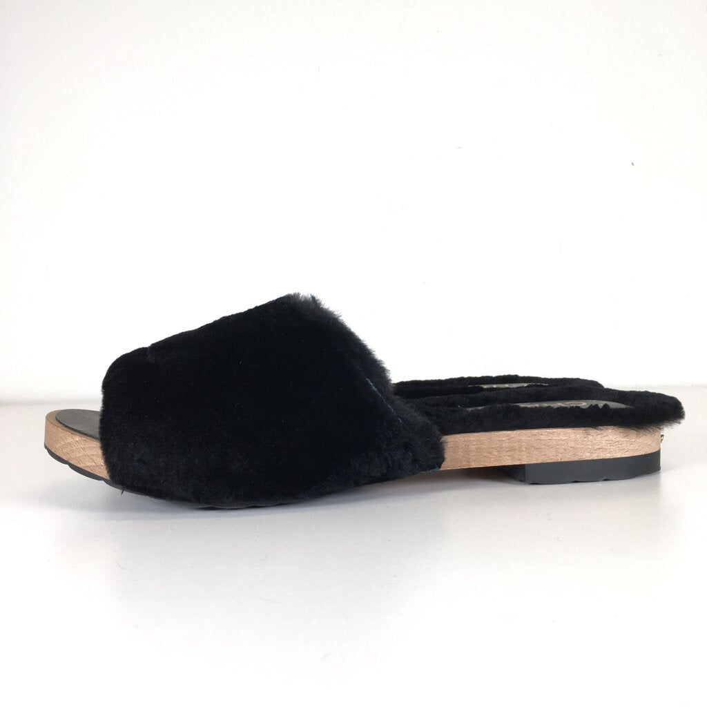 Chanel Fur Mules