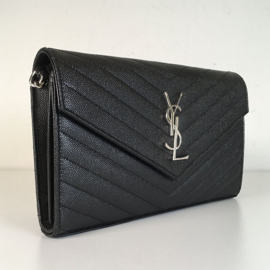 Saint Laurent (YSL) Envelope Wallet on Chain