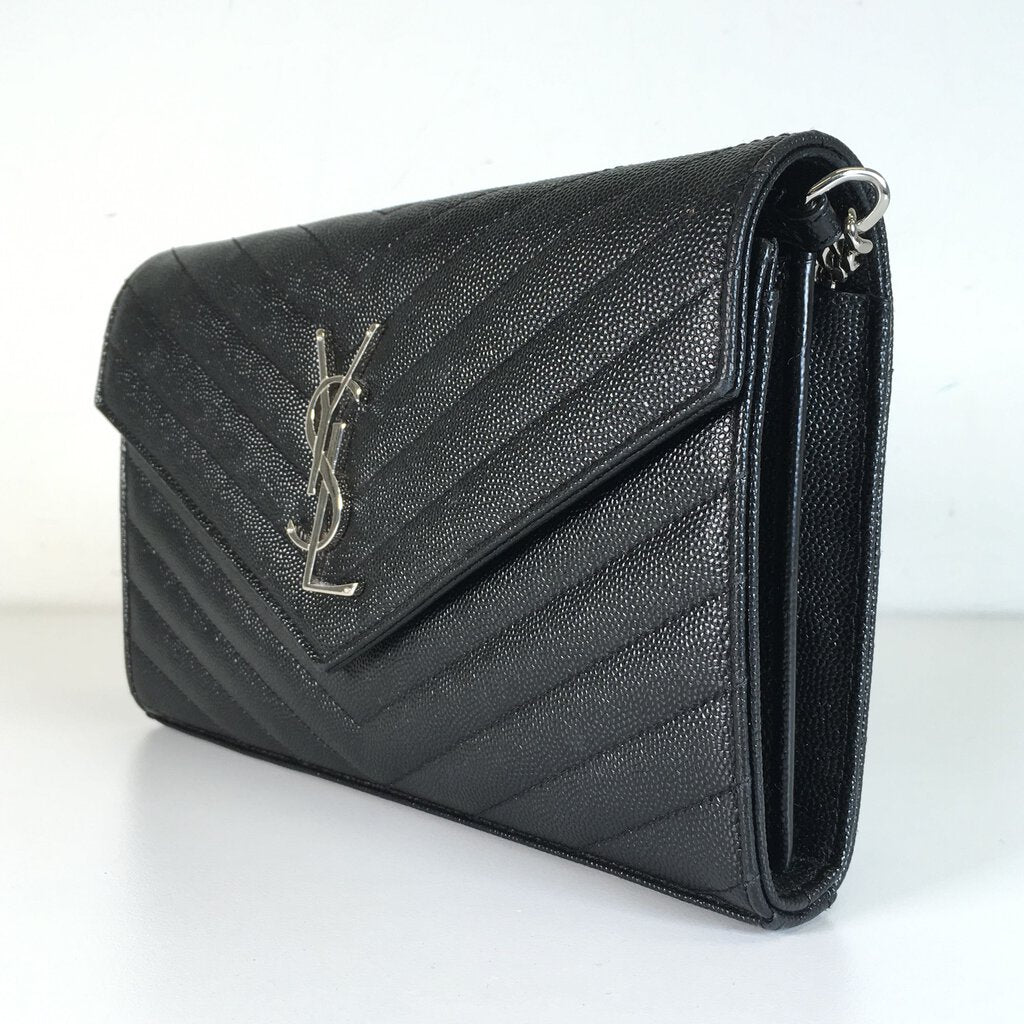 Saint Laurent (YSL) Envelope Wallet on Chain