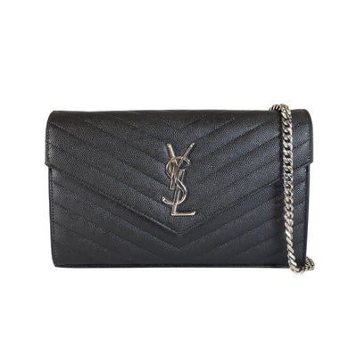 Saint Laurent (YSL) Envelope Wallet on Chain