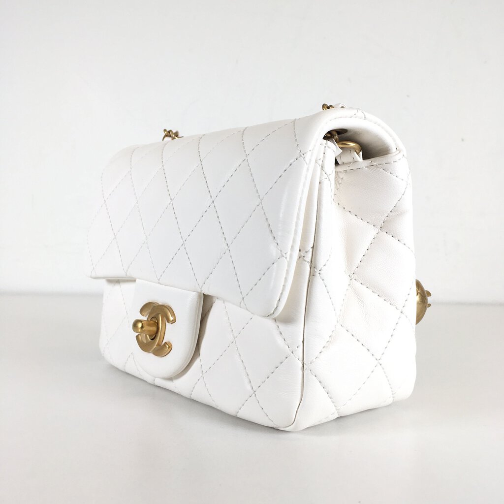 Chanel Mini Square Pearl Crush