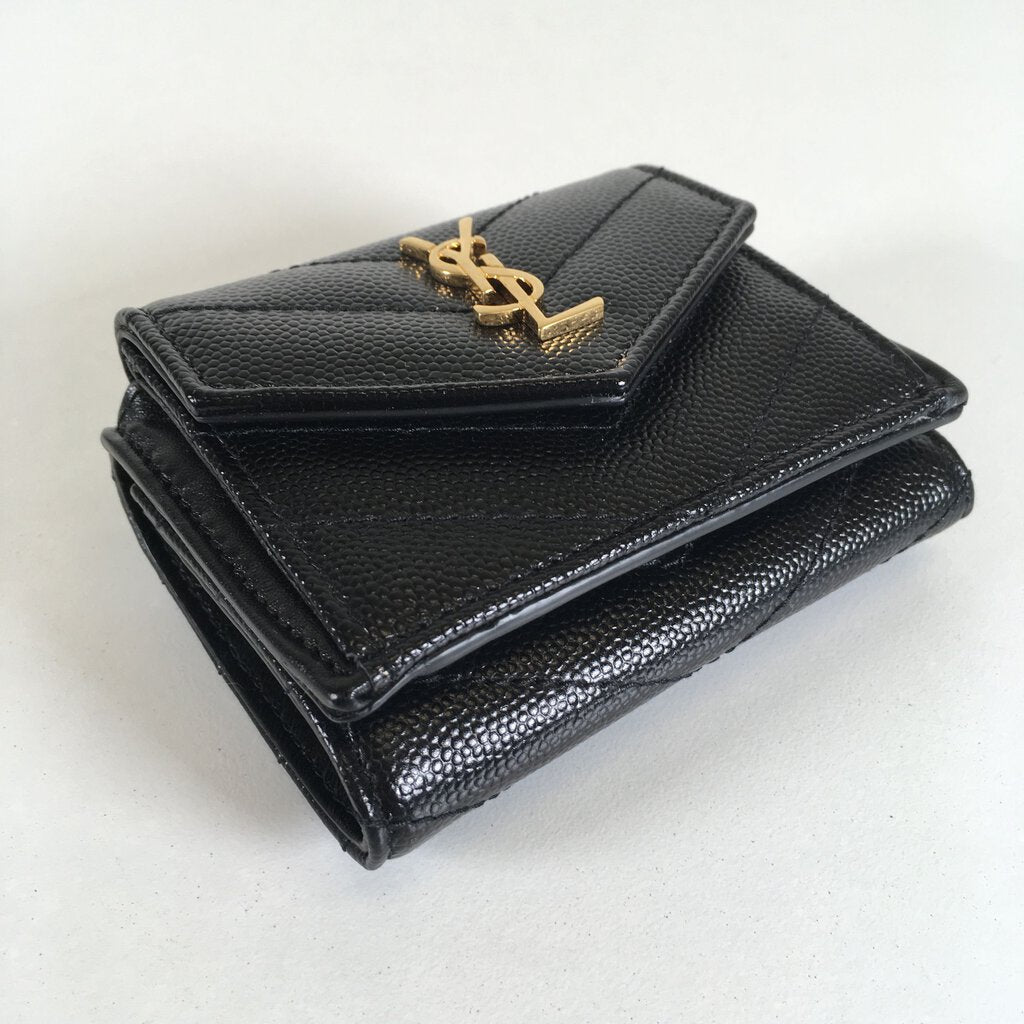 Saint Laurent (YSL) Tri Fold Wallet