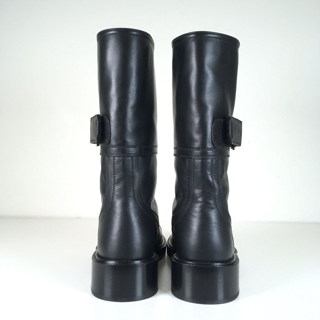 Chanel Logo Boots