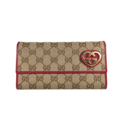 Gucci Supreme Heart Wallet