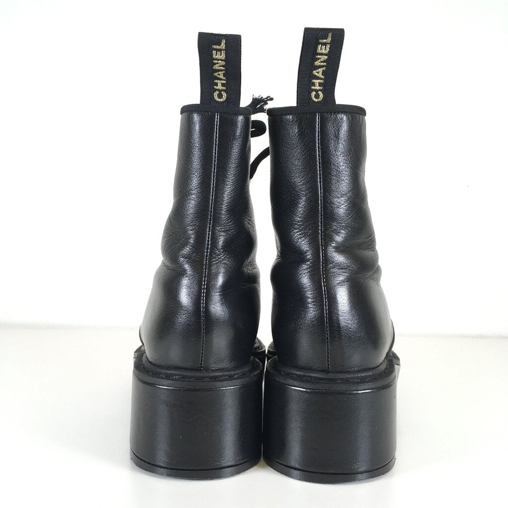 Chanel Combat Boots