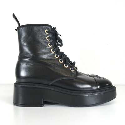 Chanel Combat Boots