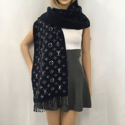 Louis Vuitton Cashmere Monogram Scarf