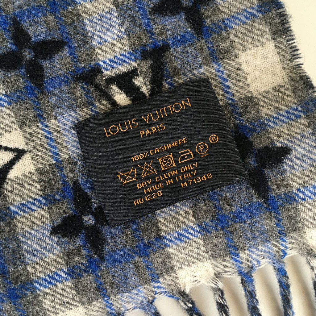 Louis Vuitton Cashmere Monogram Scarf