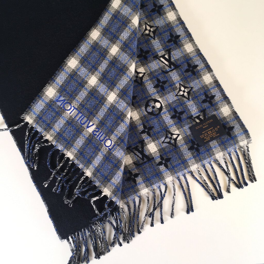 Louis Vuitton Cashmere Monogram Scarf