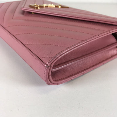 Saint Laurent (YSL) Envelope Wallet on Chain