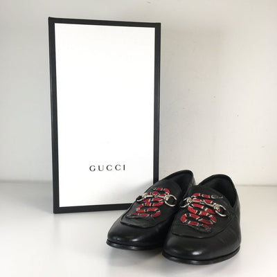 Gucci Snake Loafers